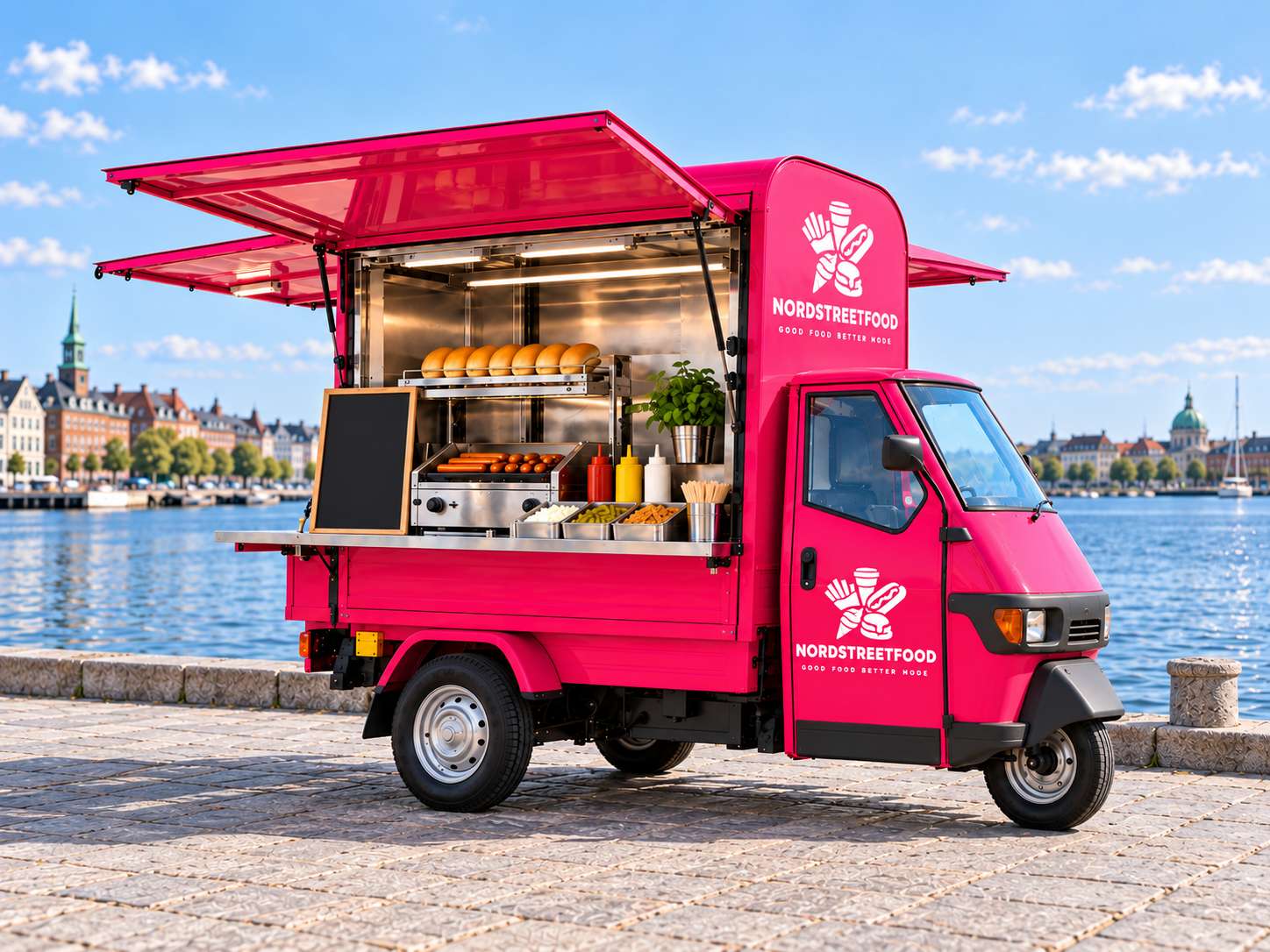 Hot dog van